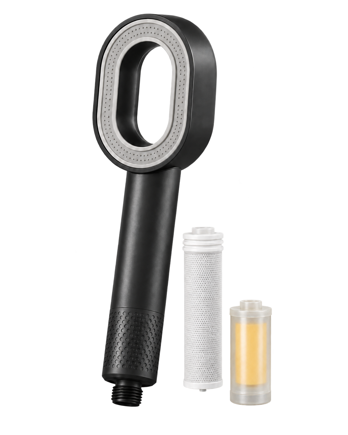 Rituva handheld showerhead with carbon filter and vitamin C cartridge